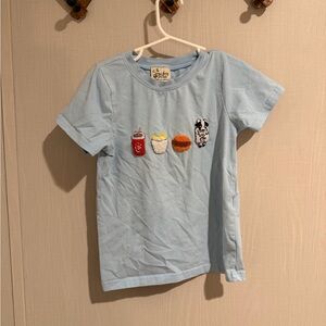 Kids Light Blue Graphic T-Shirt
